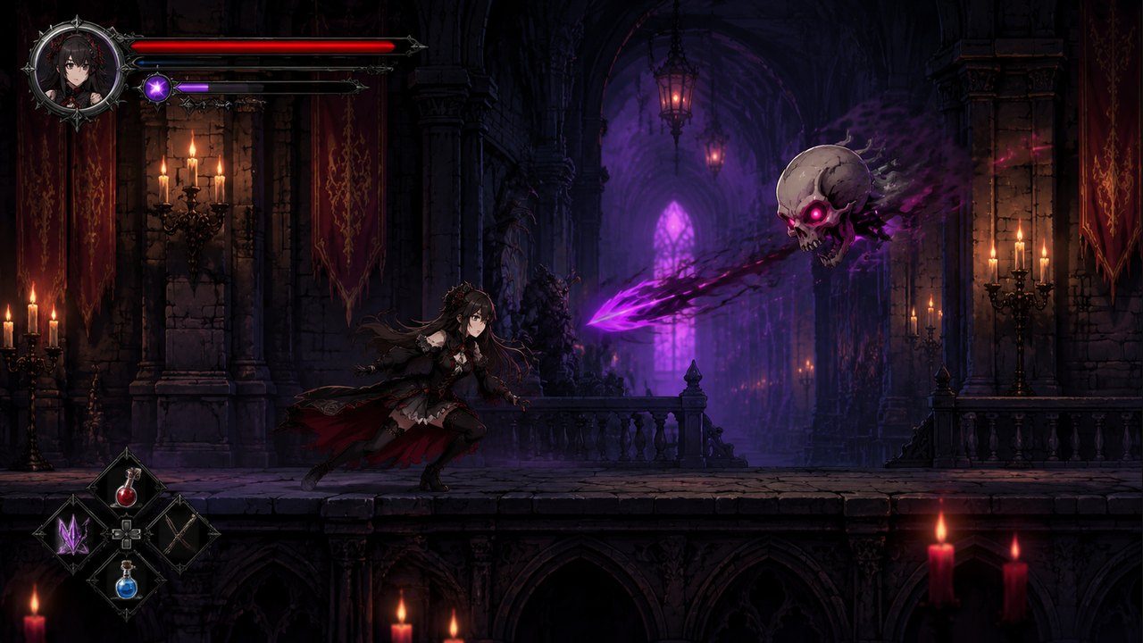 哥特少女勇闯恶魔城2 攻略要点 详情图 3