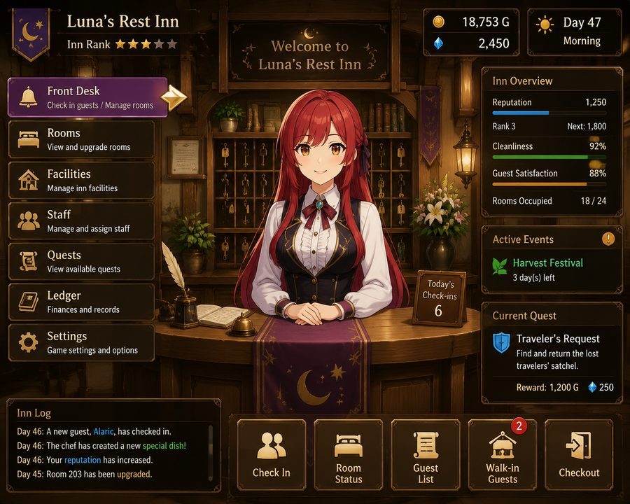 异世界旅馆 版本内容 画面 5