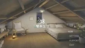 和存在感薄弱妹妹一起的简单生活 和存在感薄弱妹妹一起的简单生活游戏攻略PC版 封面图