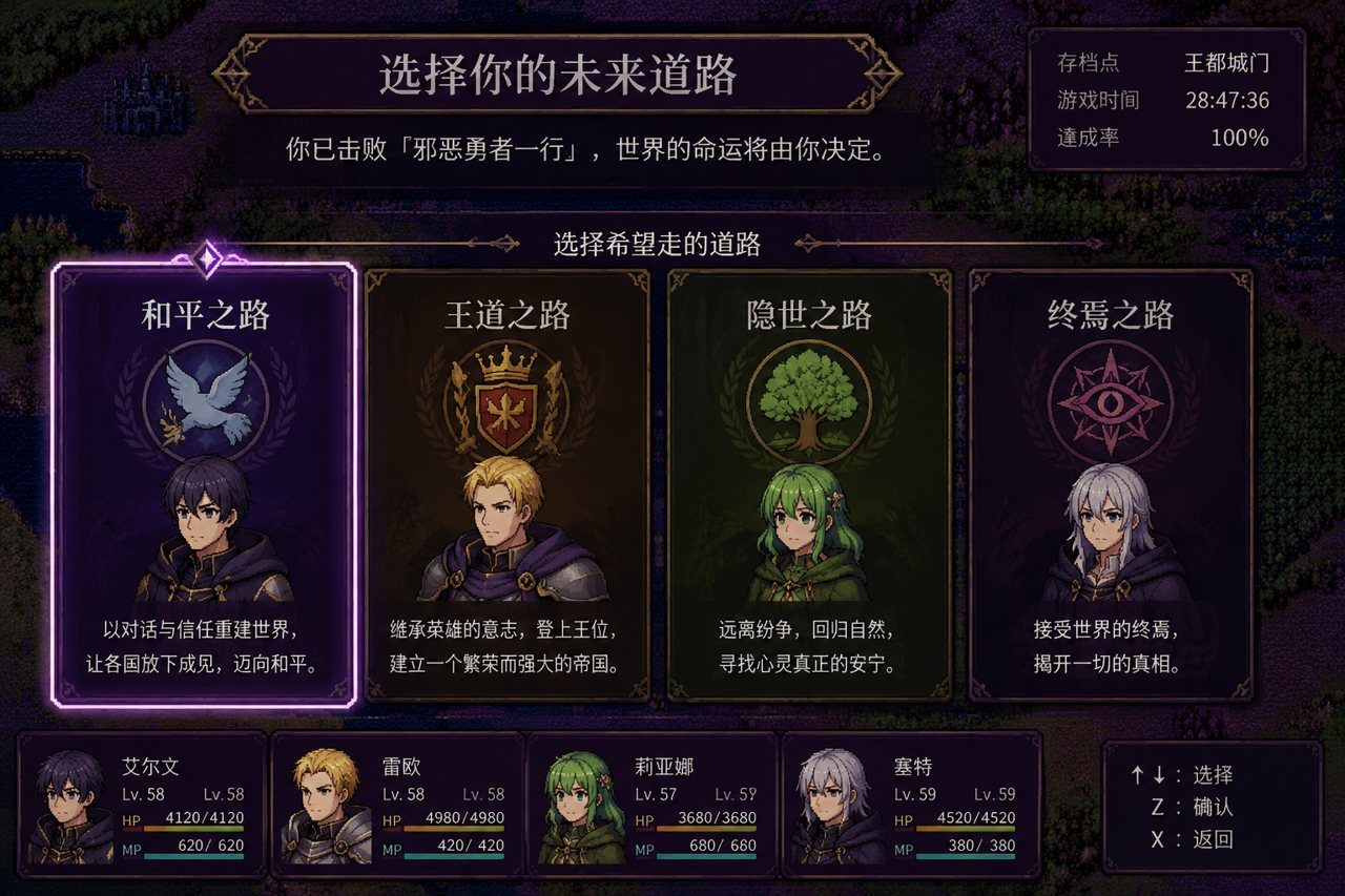 邪恶勇者一行 日式RPG 画面 5