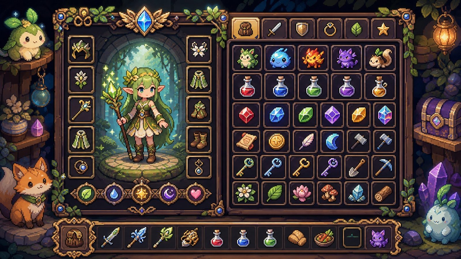 精灵谷物语SpiritValley版 操作界面 预览图 2